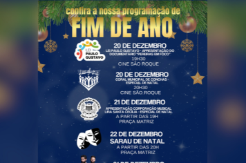 Programação Especial de Fim de Ano