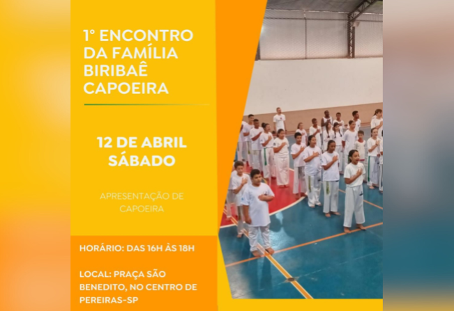 1° Encontro da Família Biribaê de Capoeira!