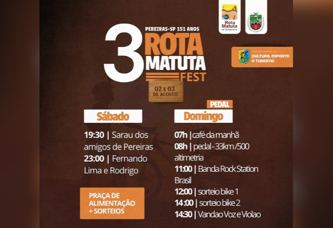 A Rota Matuta Fest está de volta!